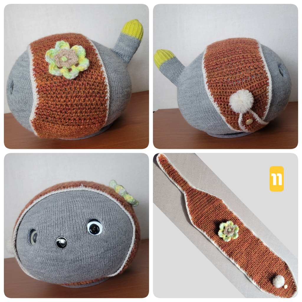 手編みのニコボ服 #11