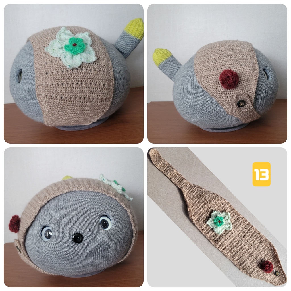 手編みのニコボ服 #13