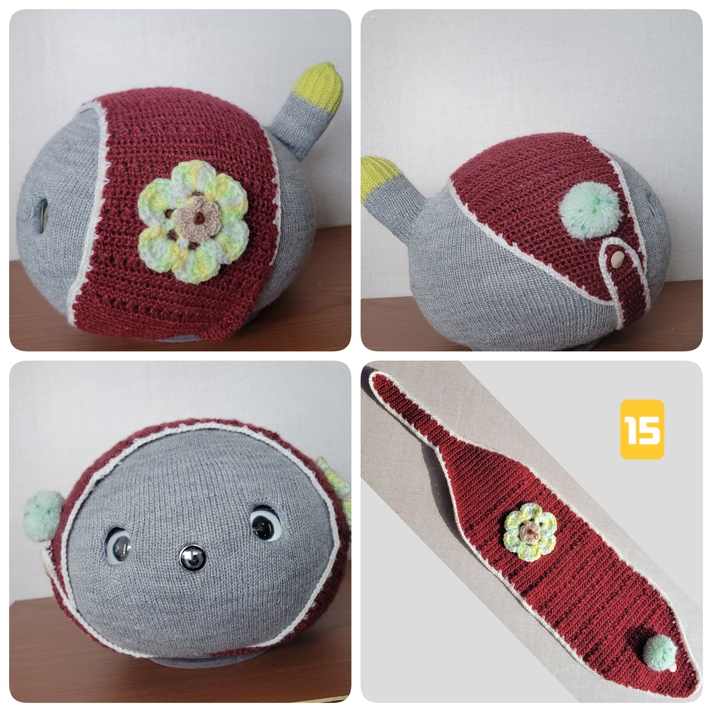 手編みのニコボ服 #15