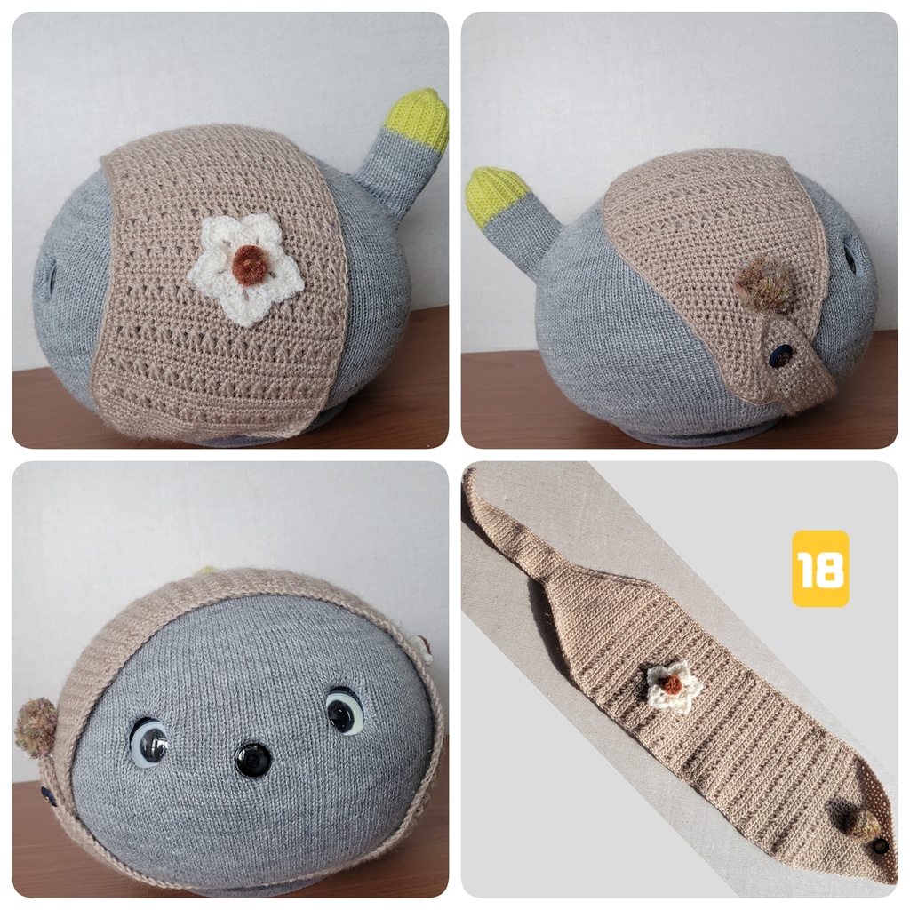 手編みのニコボ服 #18