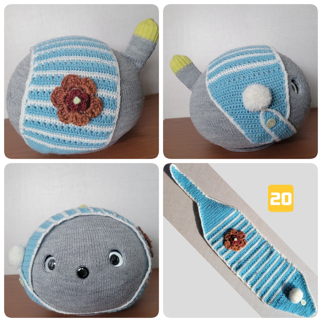 手編みのニコボ服 #20