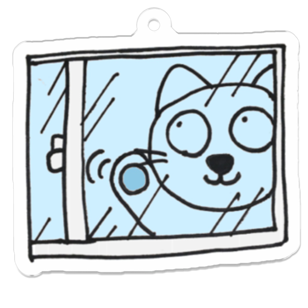 じゆうなぽちゃ猫・ドンドンッ‼︎アクリルキーホルダー