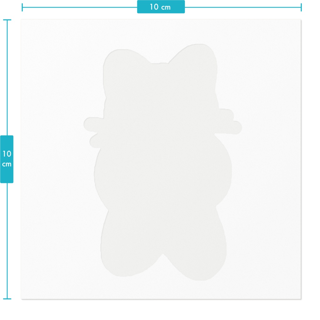 じゆうなぽちゃ猫・ソフトクリーム♪ステッカー