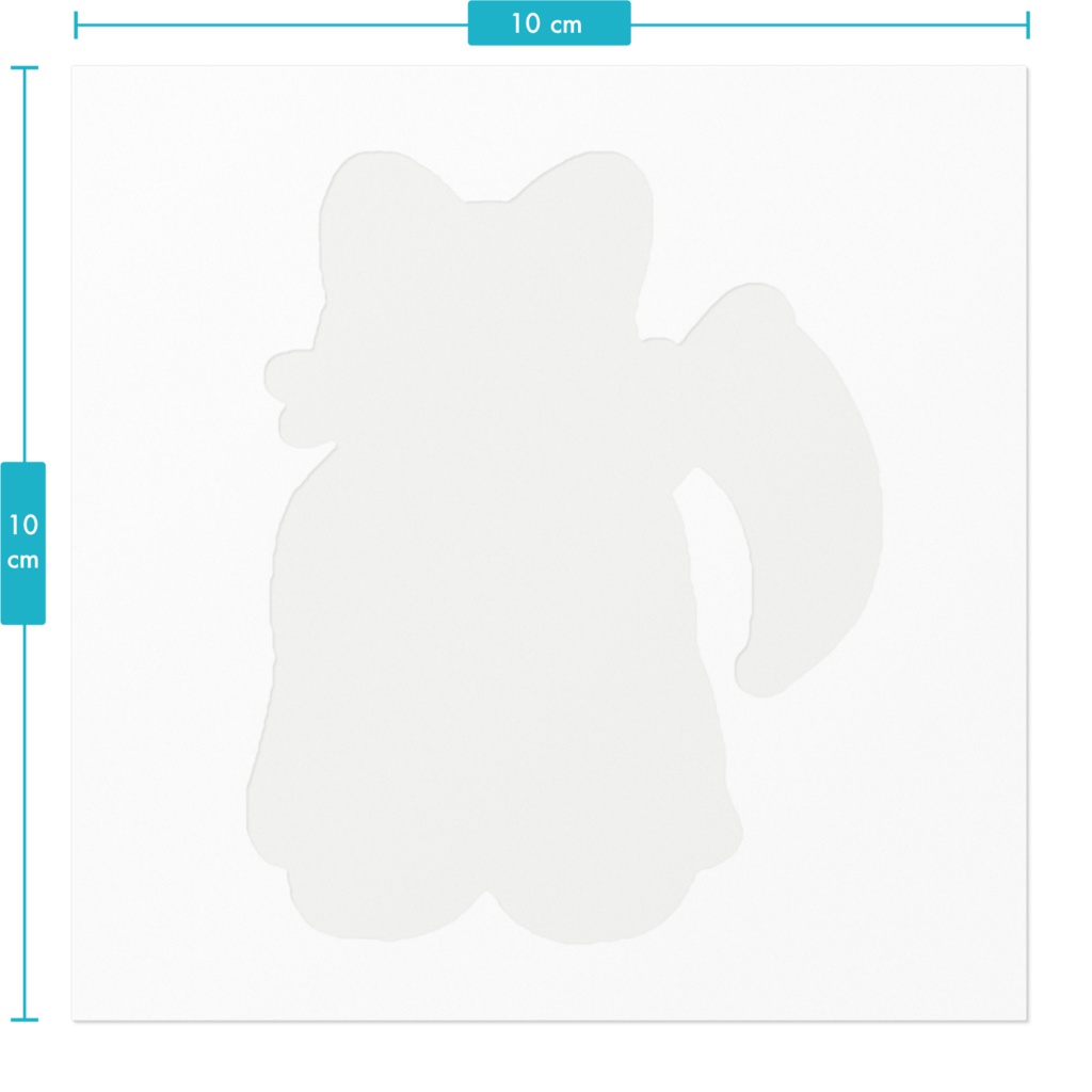 じゆうなぽちゃ猫・死神⁉︎ステッカー