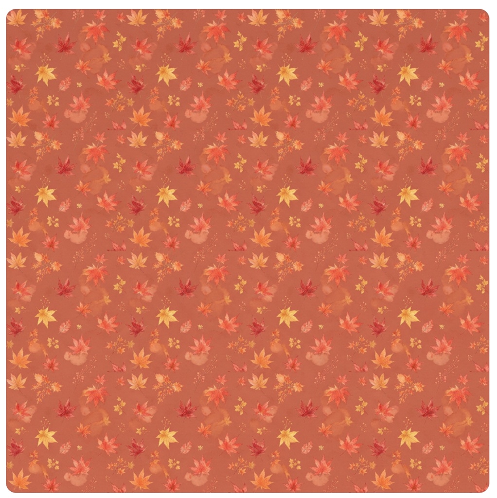 日本の秋 Vol.1|水彩デジタルペーパー 5枚セット|Japanese Autumn Watercolor Digital Paper
