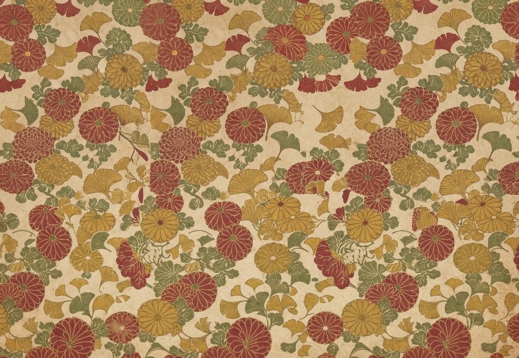 日本の秋 Vol.3|水彩デジタルペーパー 5枚セット|Japanese Autumn Watercolor Digital Paper