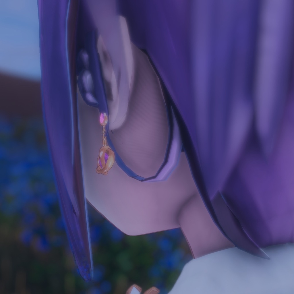 Teardrop Jewelry【VRchat想定アクセサリー】