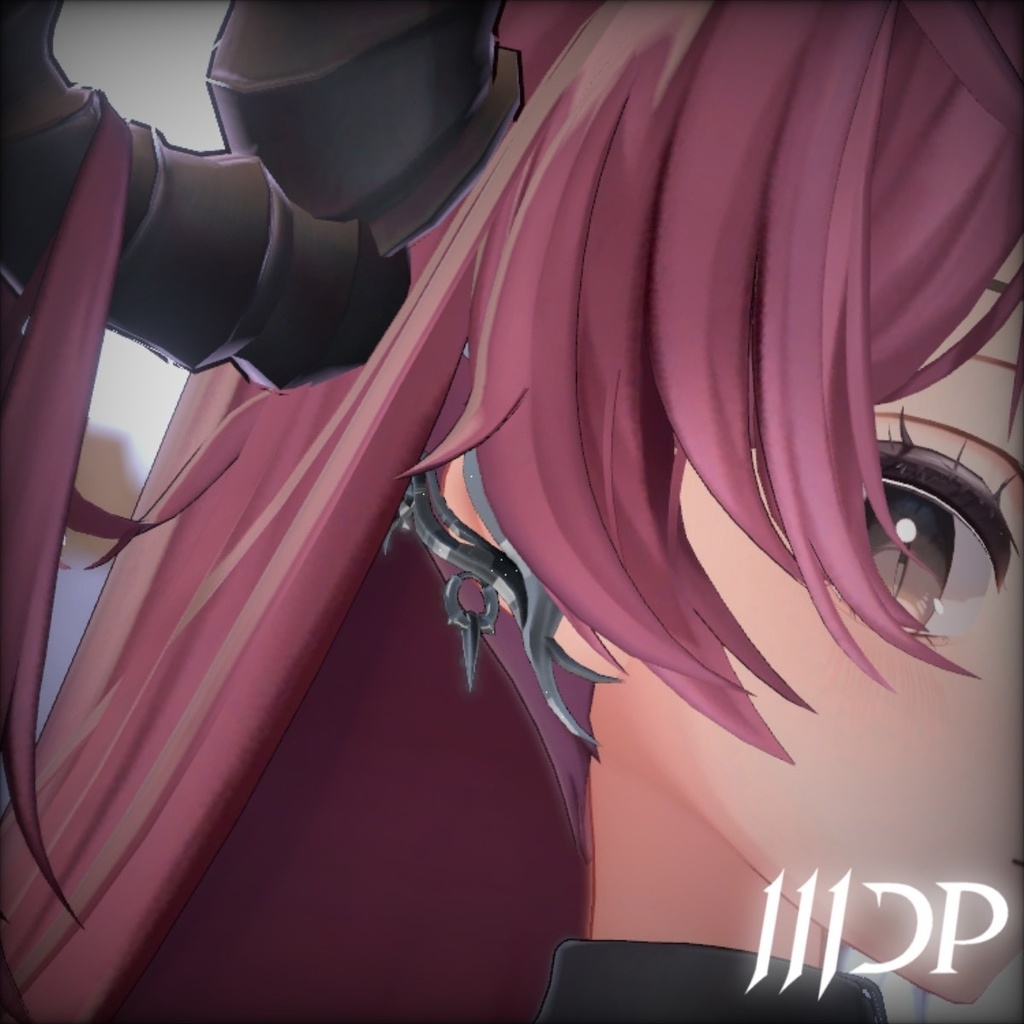 StarEarring【VRchat想定アクセサリー】