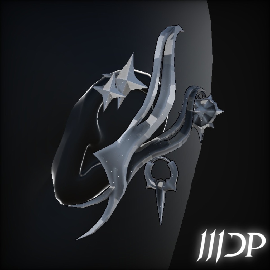 StarEarring【VRchat想定アクセサリー】