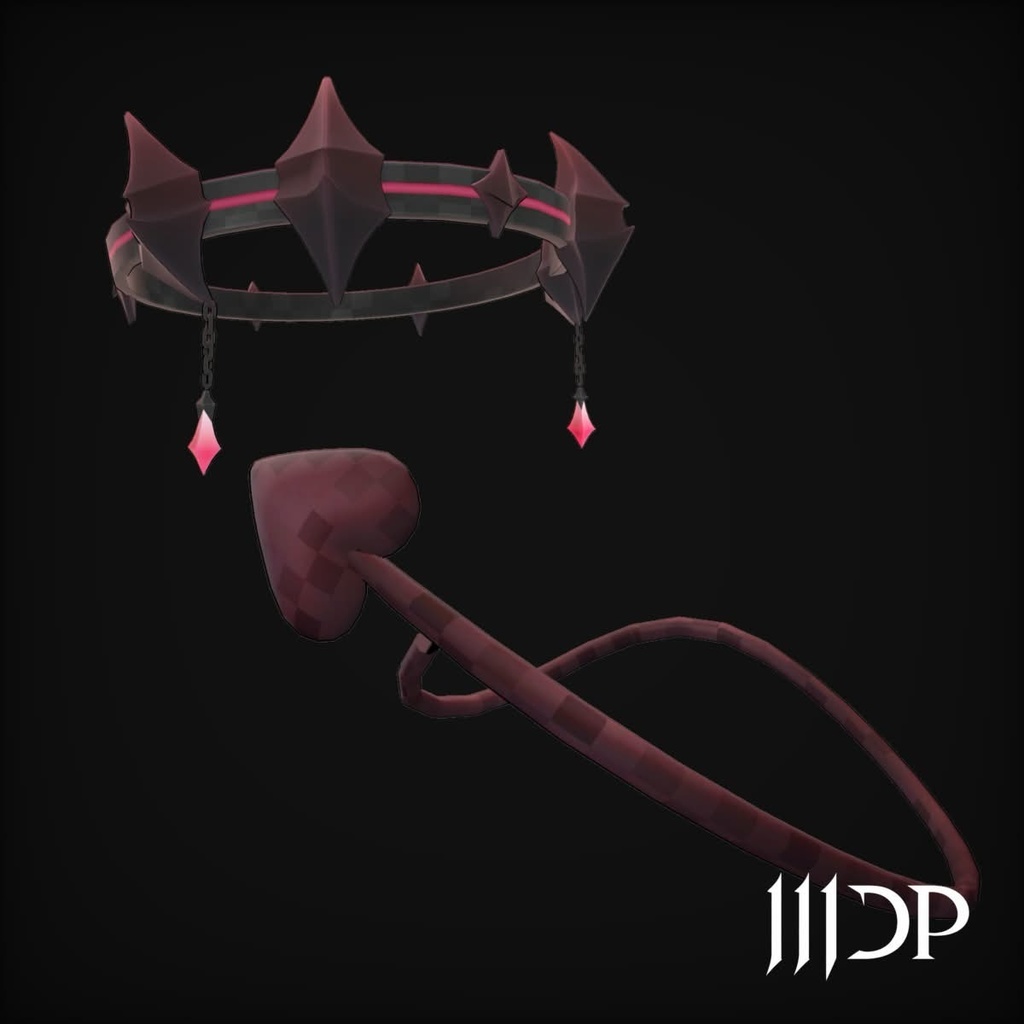 無料配布✨ヘイロー&尻尾セット【VRchat想定アクセサリー】