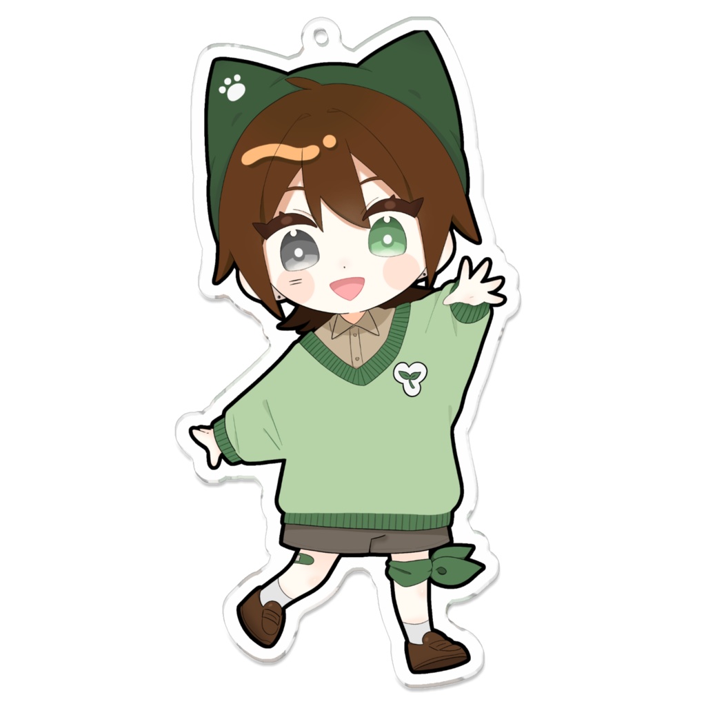 茶々丸くんアクキー