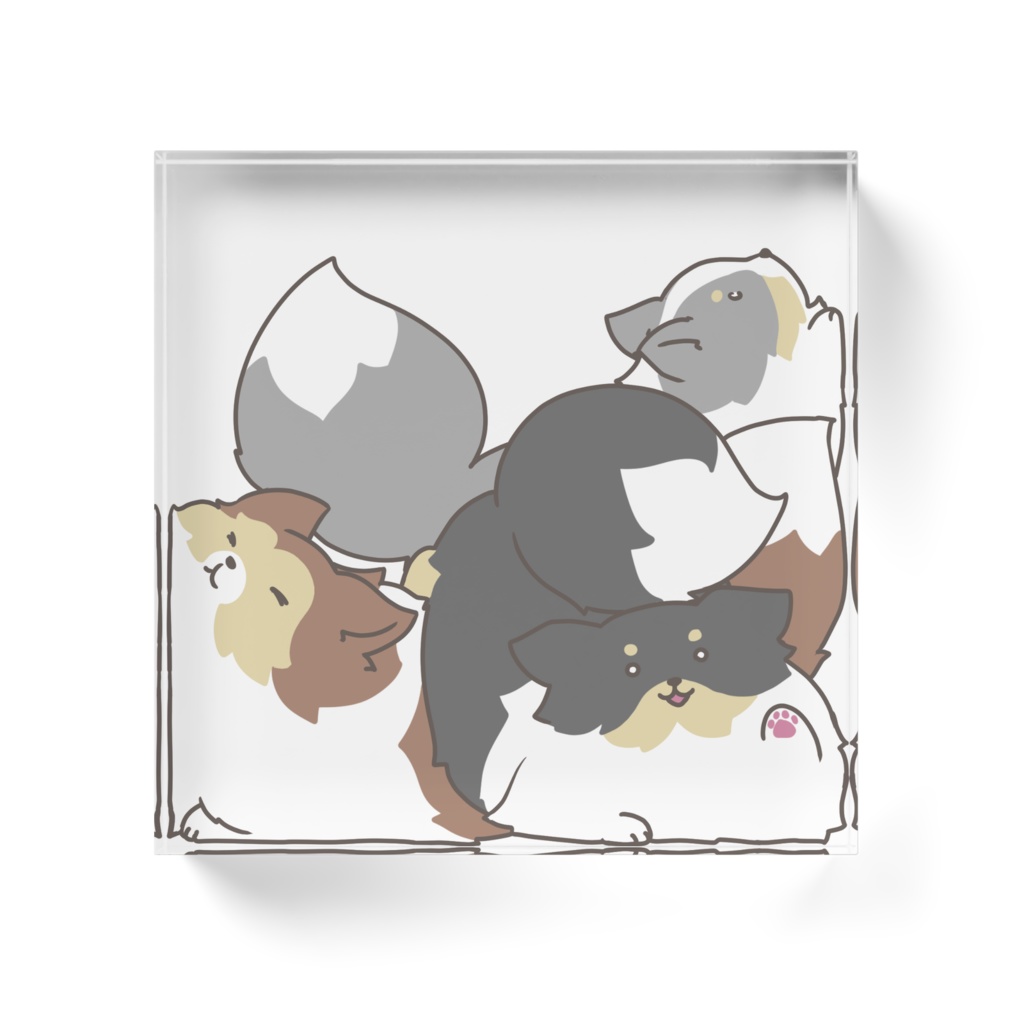 箱詰めちびシェルティ