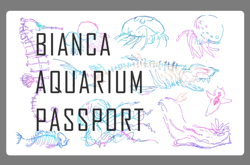 【受注生産開始:～3/30迄受付】ビアンカ水族館年間パスポート