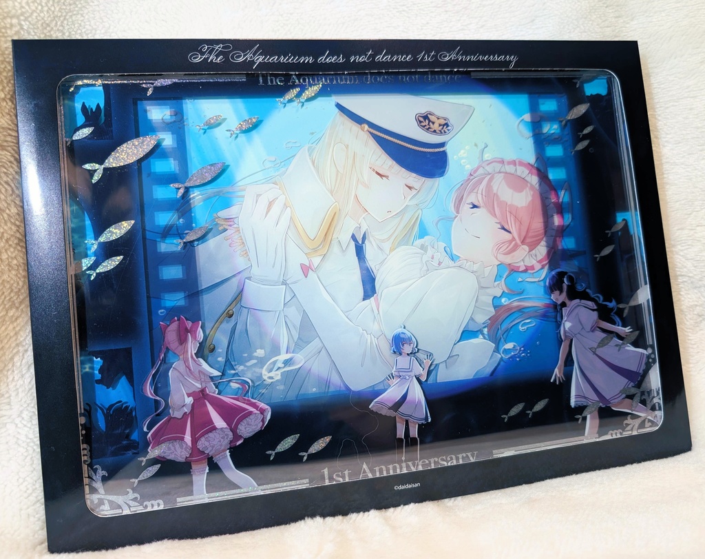 【5月下旬在庫復活】1st Anniversary 立体アクリルボード