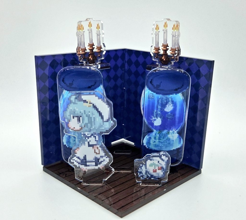 【第一弾】アクリルジオラマ「スーズ＆ヤドカリ」