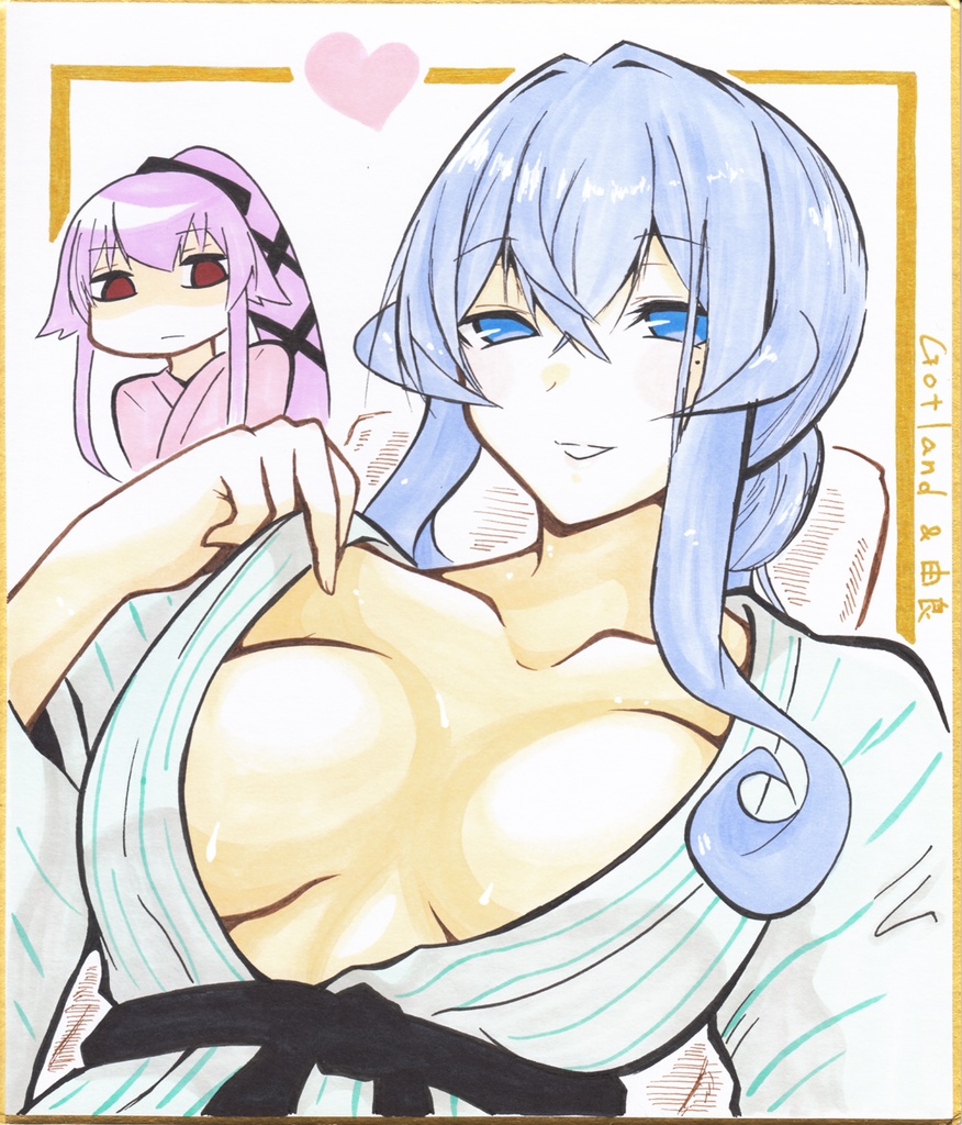 ◆色紙◆ゴトランド_浴衣mode＆由良④