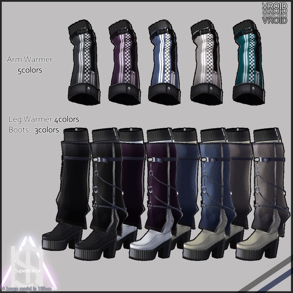 Checkered Casual【VRoid】