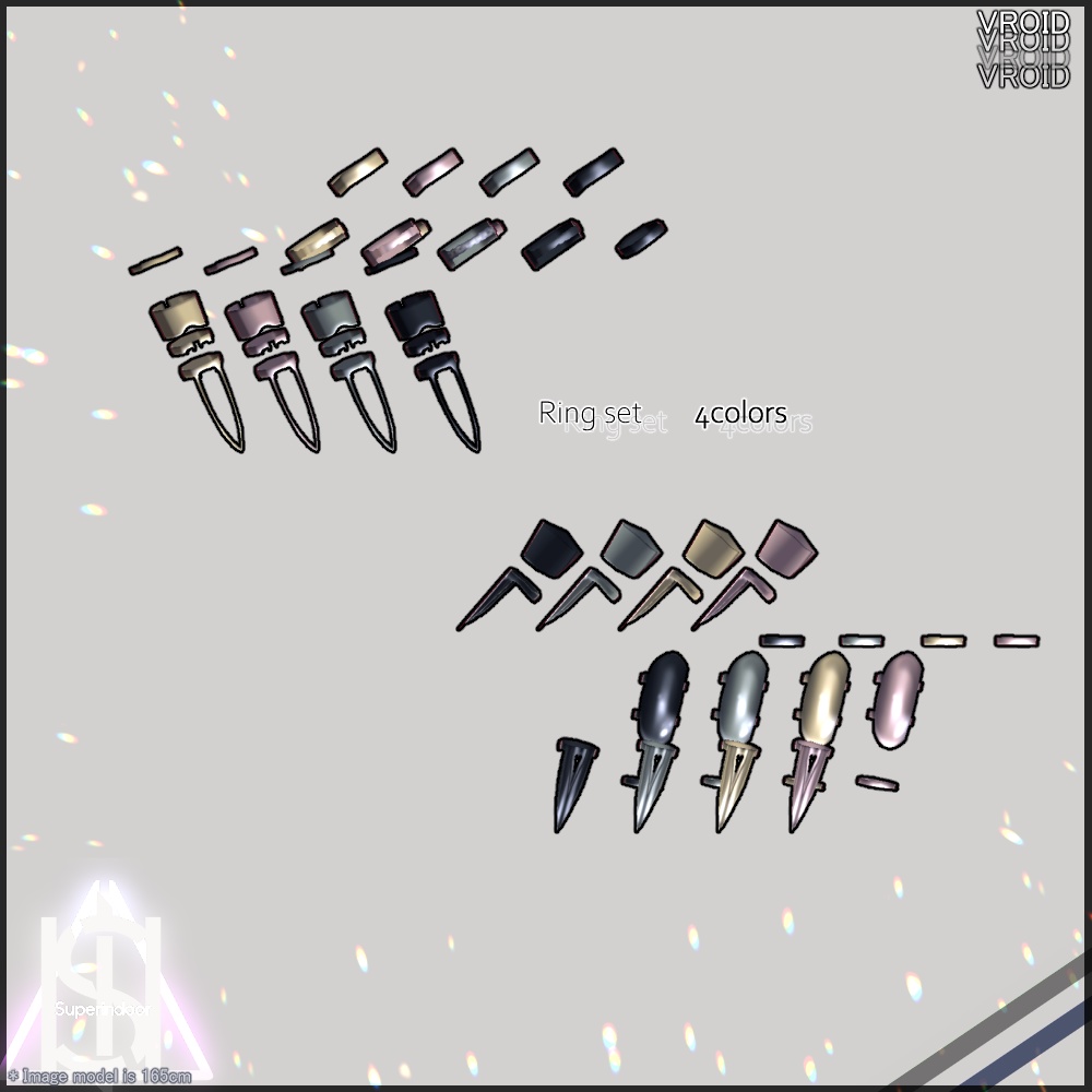 Checkered Casual【VRoid】