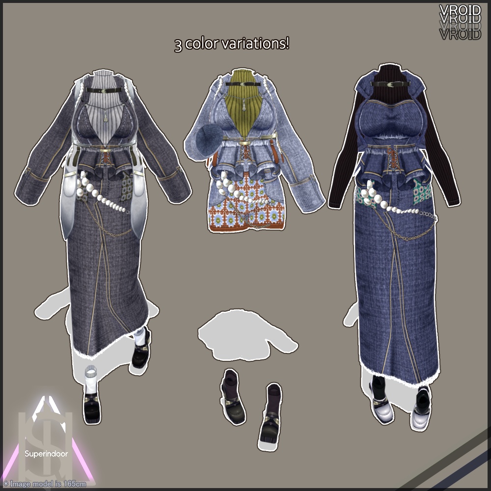 FALLTUM SET【VRoid】