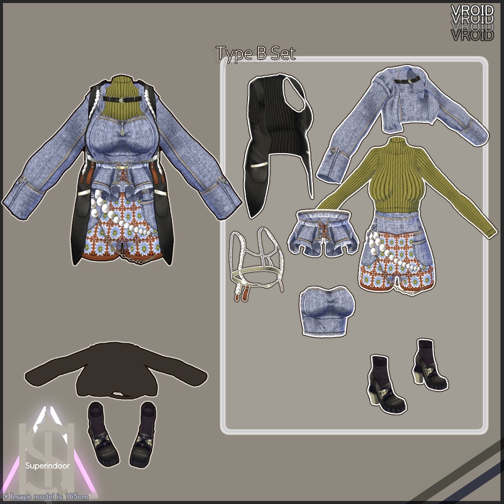 FALLTUM SET【VRoid】