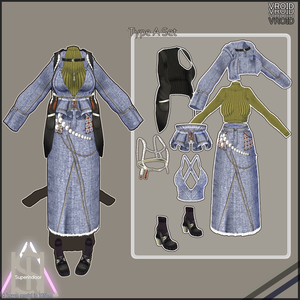 FALLTUM SET【VRoid】