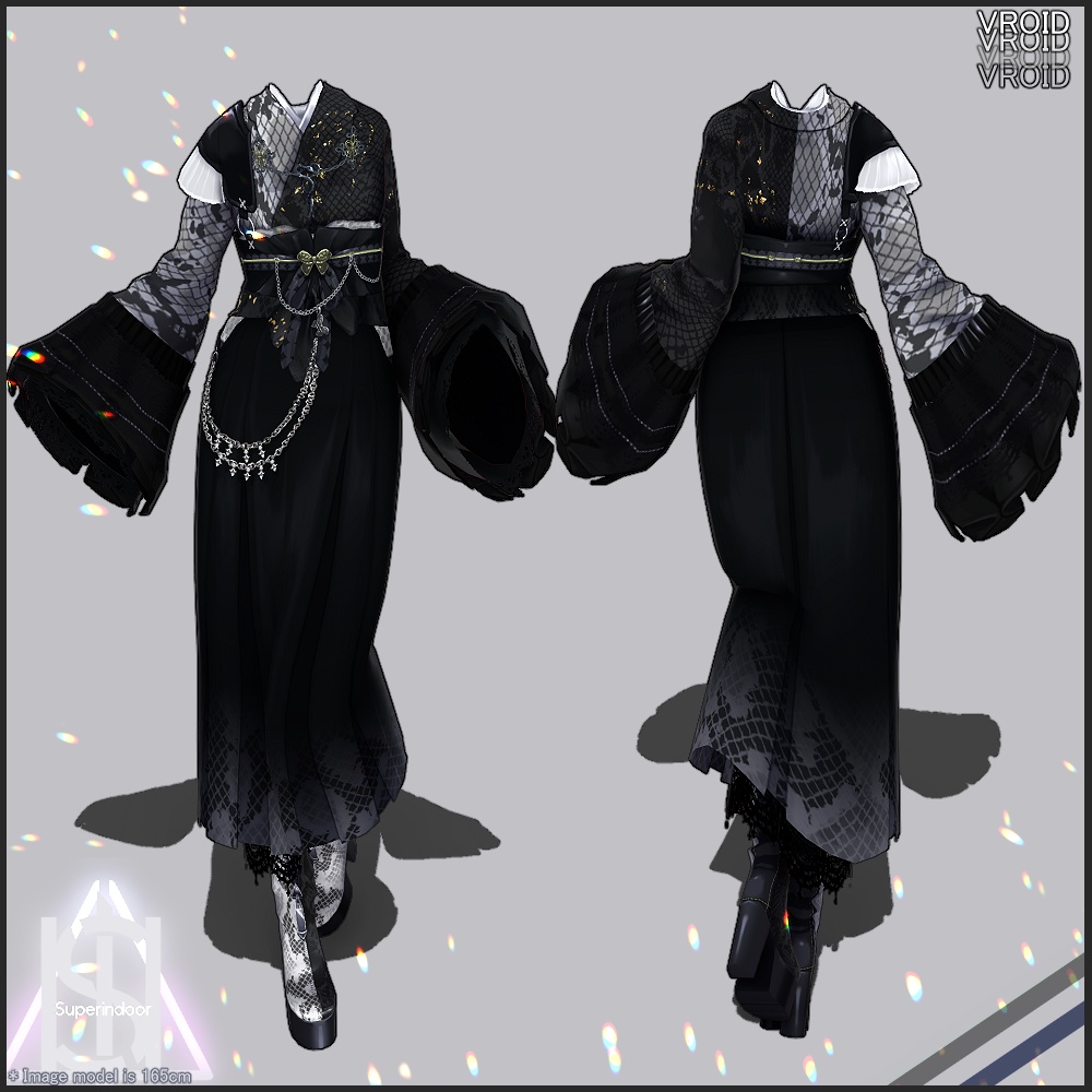 Python Hakama-2025 【VRoid】
