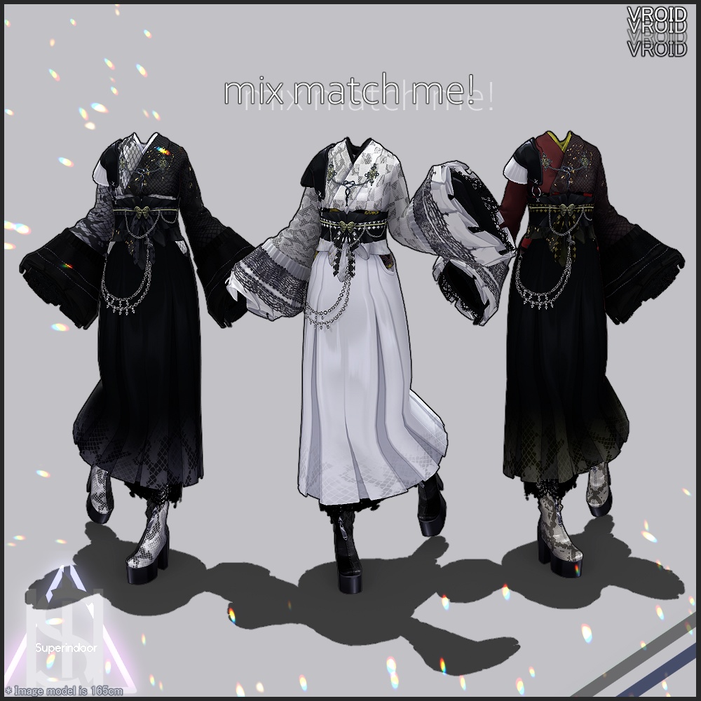 Python Hakama-2025 【VRoid】