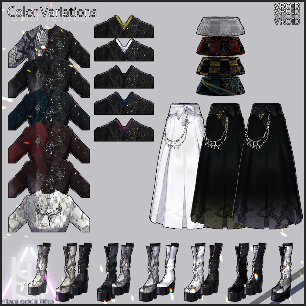 Python Hakama-2025 【VRoid】