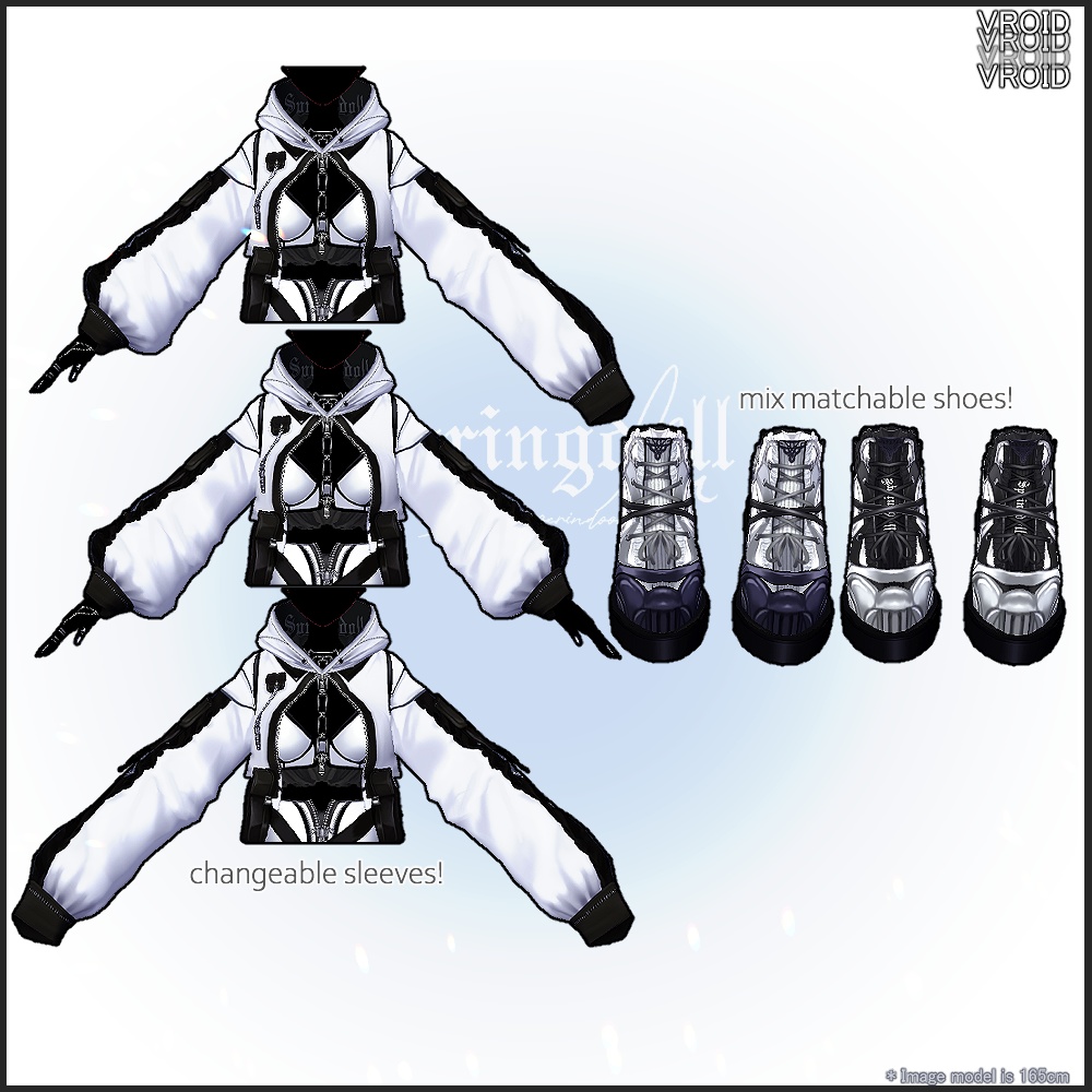 Puka shell 【Vroid】