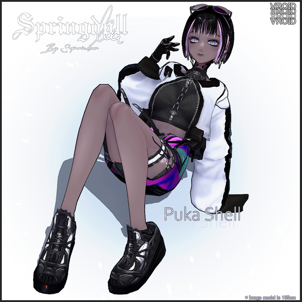 Puka shell 【Vroid】