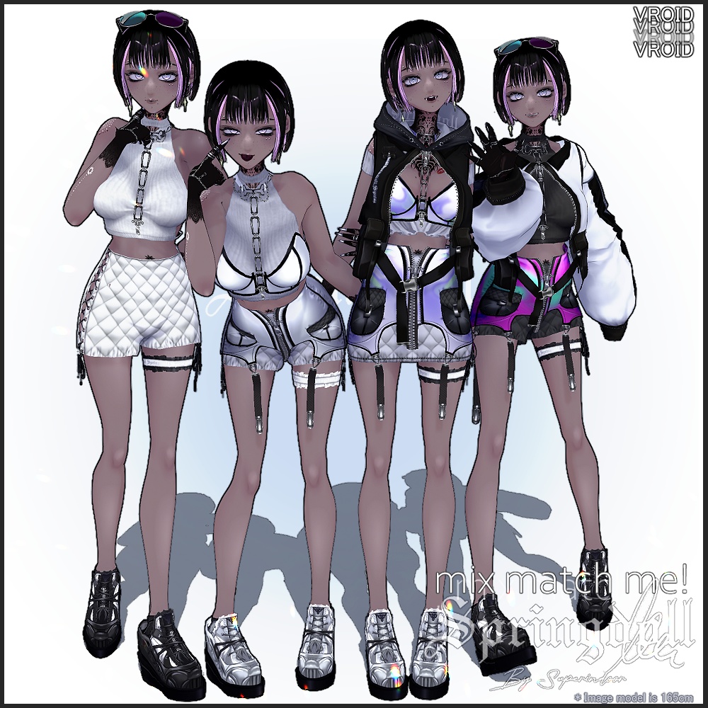 Puka shell 【Vroid】