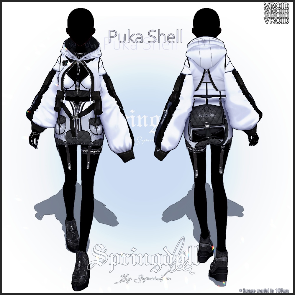 Puka shell 【Vroid】