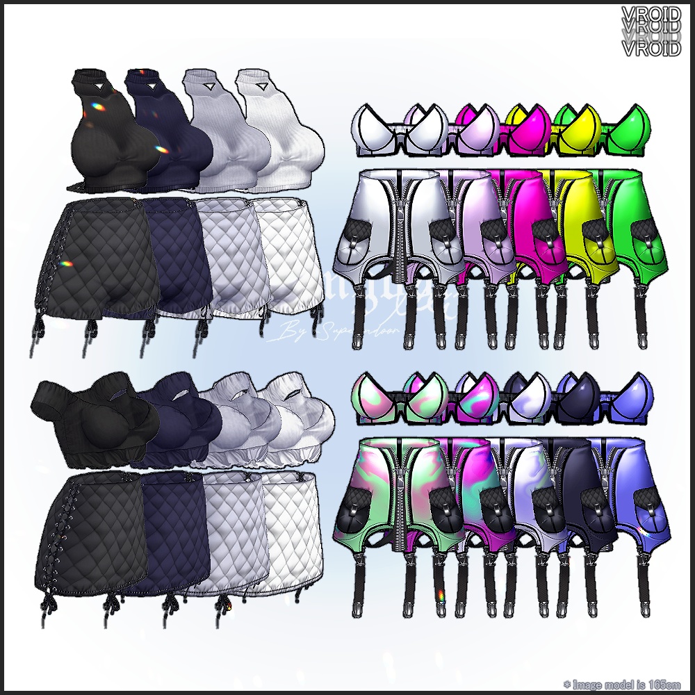 Puka shell 【Vroid】