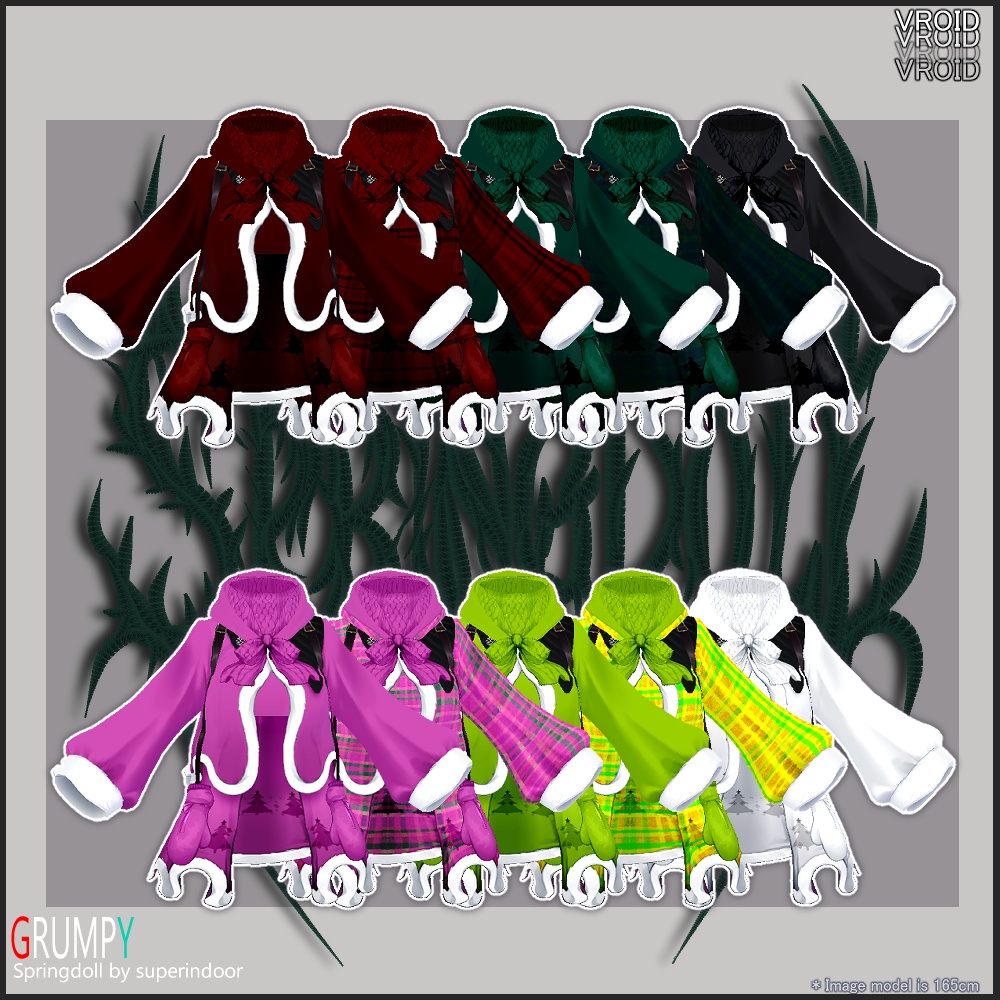 Grumpy【 #Vroid 】#superindoor