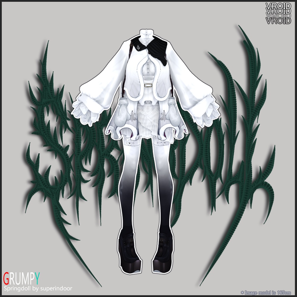 Grumpy【 #Vroid 】#superindoor