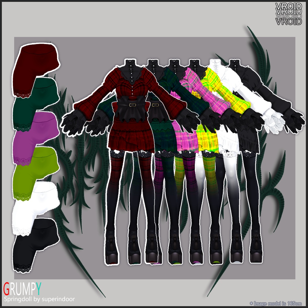 Grumpy【 #Vroid 】#superindoor