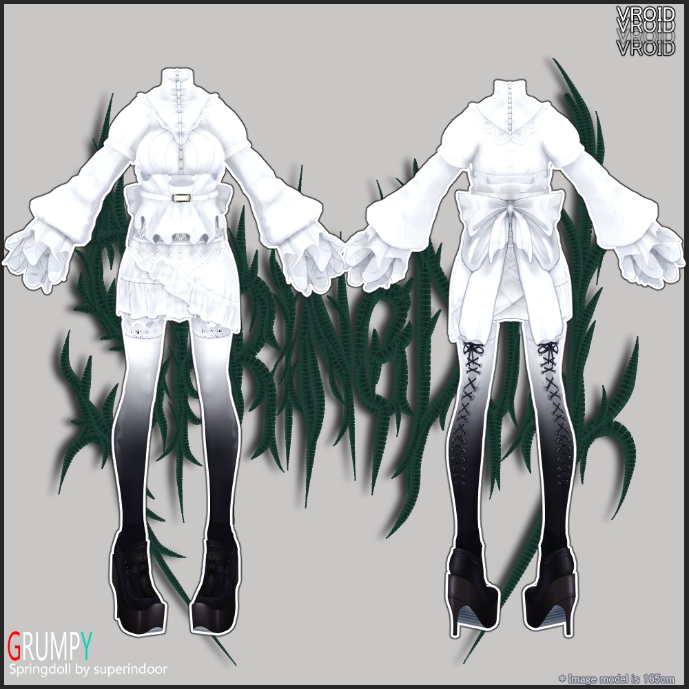 Grumpy【 #Vroid 】#superindoor