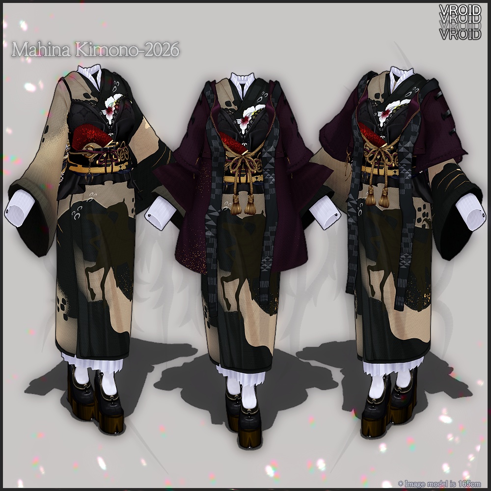 MahinaKimono-2026【 #Vroid 】#superindoor