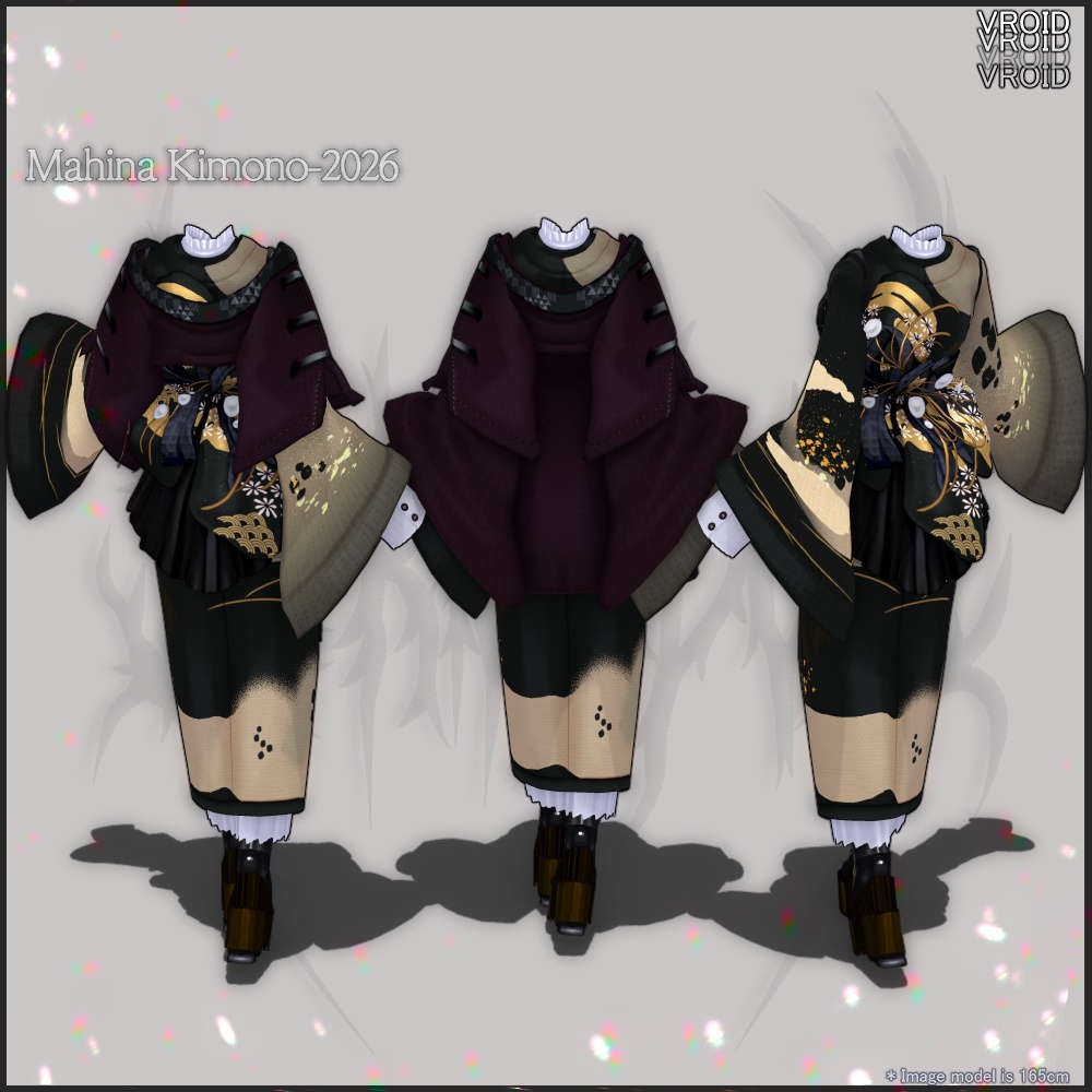 MahinaKimono-2026【 #Vroid 】#superindoor