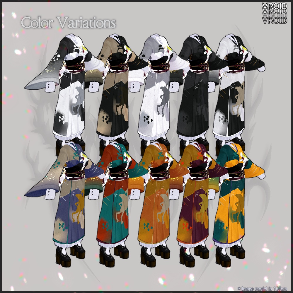 MahinaKimono-2026【 #Vroid 】#superindoor