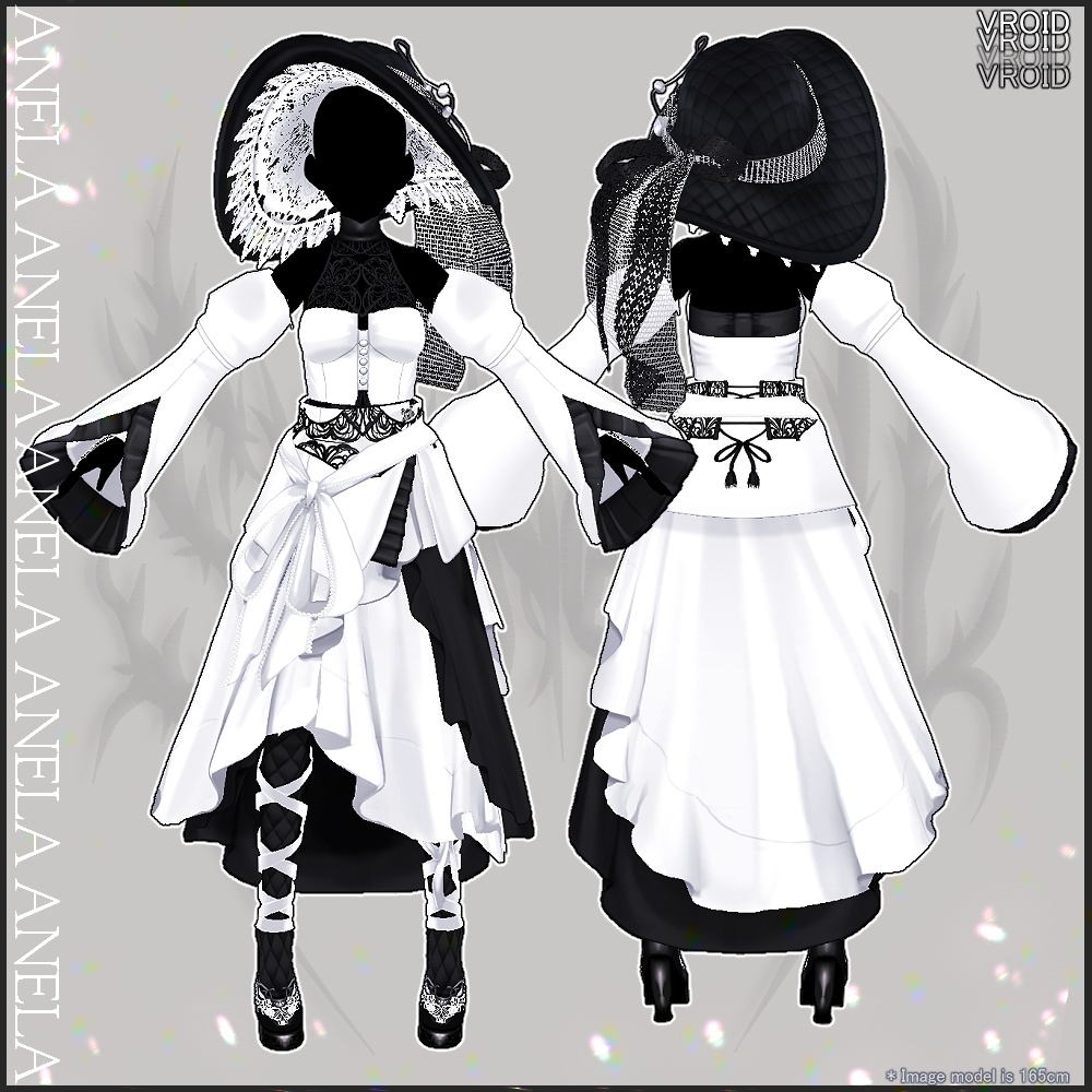 Anela【 #Vroid 】#superindoor　300yen off