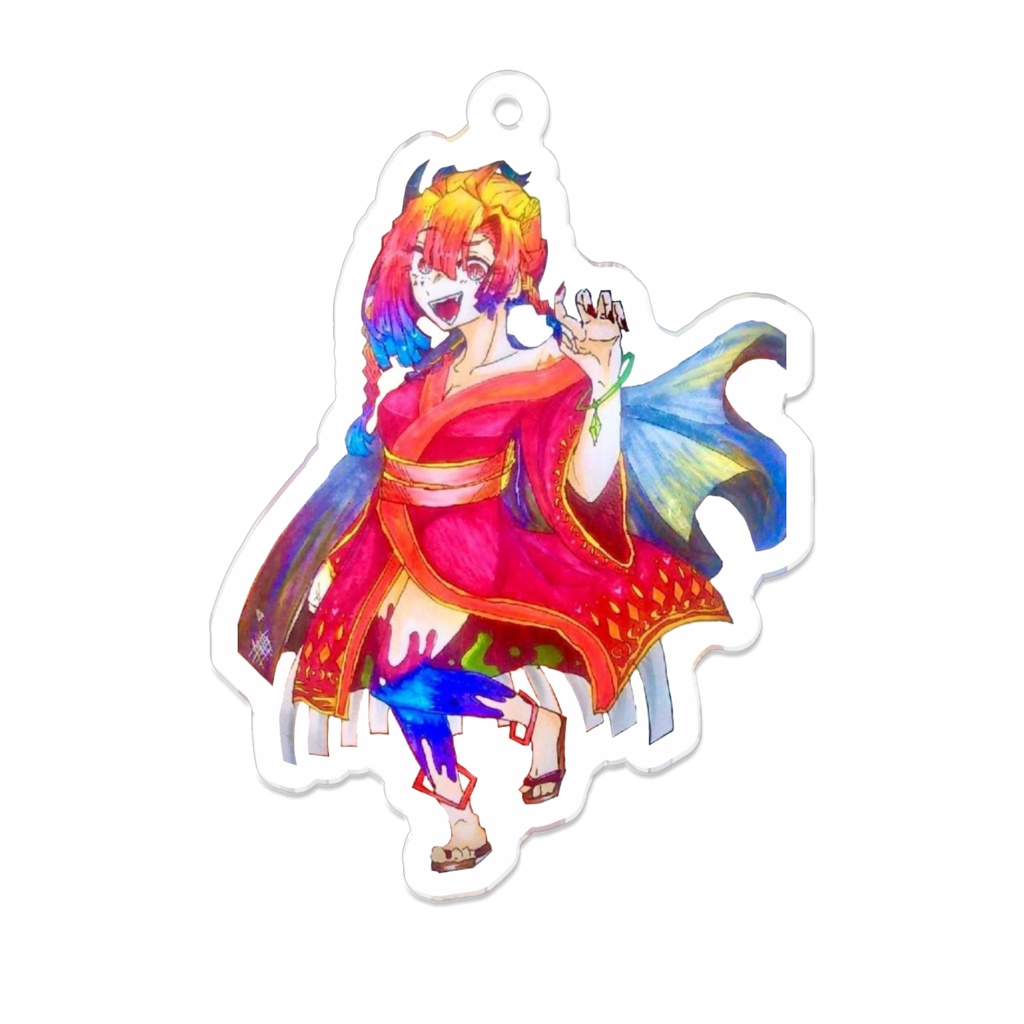 神無月夜角七 アクキー