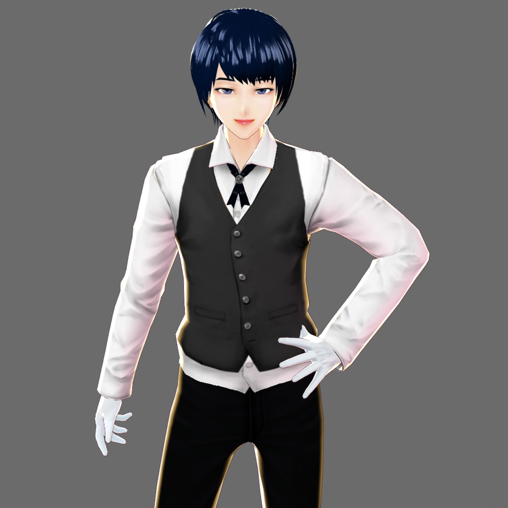 【VRoid】BELL-ONE製執事服