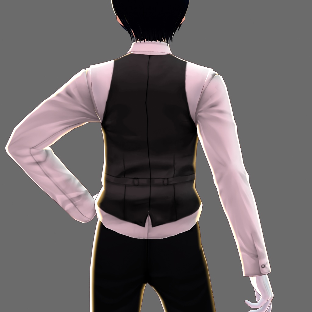 【VRoid】BELL-ONE製執事服