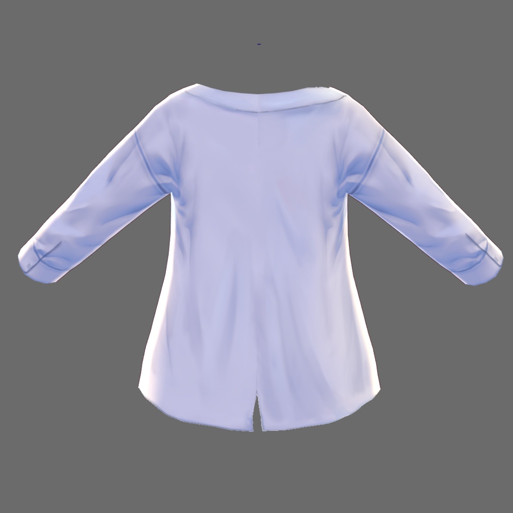 【VRoid用テクスチャ】彼シャツ【パーカー用】