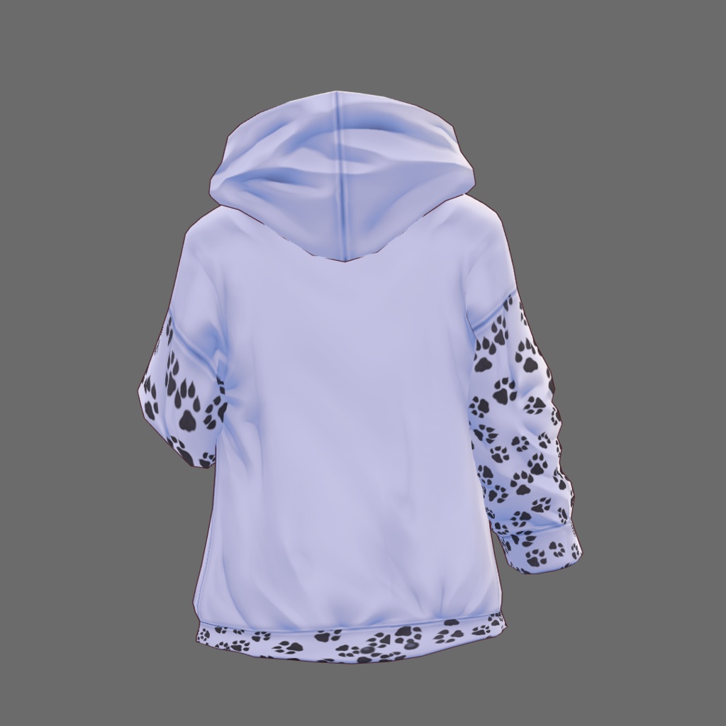 【VRoid用テクスチャ】ニクキュウパーカー&スニーカーセット【試着有】