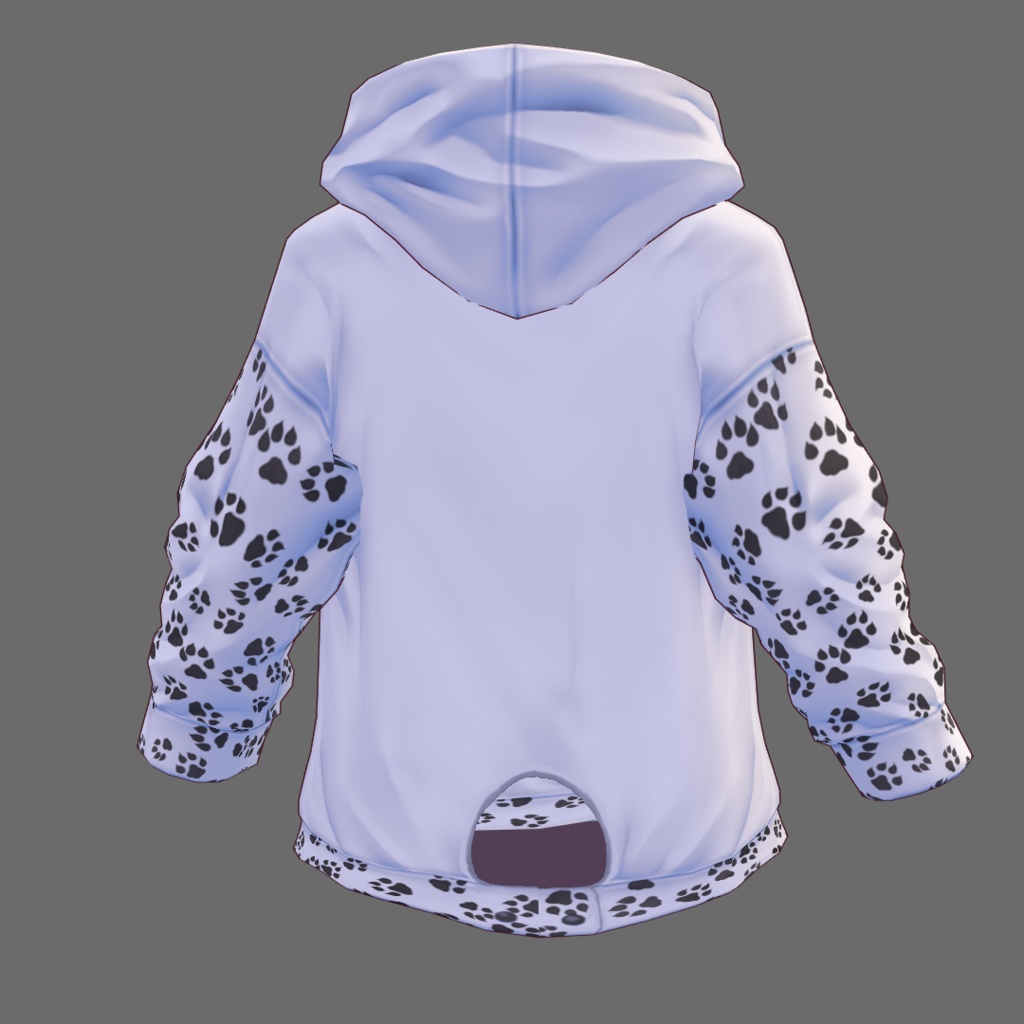 【VRoid用テクスチャ】ニクキュウパーカー&スニーカーセット【試着有】