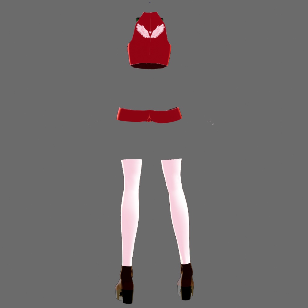 【VRoid用テクスチャ】クリスマス衣装セット