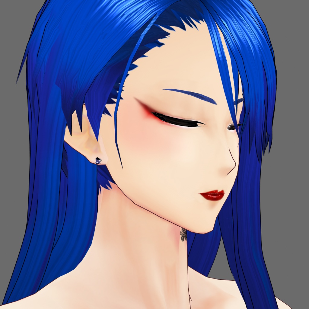 【VRoid】中華風メイクセット【男性用】