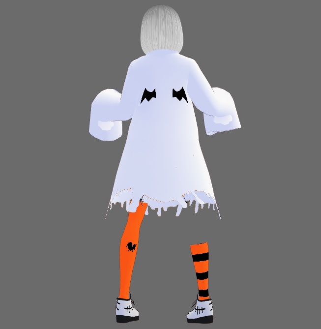 【VRoid用テクスチャ】おばけセット